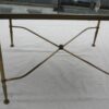 Table Tripartite Bronze et Miroir Vieilli style Maison Baguès – Image 8