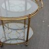 1950/70 Pair Of Rolling Bar In Brass Maison Bagués  in The Style of  L XVI - Image 4