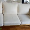 1970 'Sofa 3 Seater Maison Jansen Brass Model Bamboo - Image 7