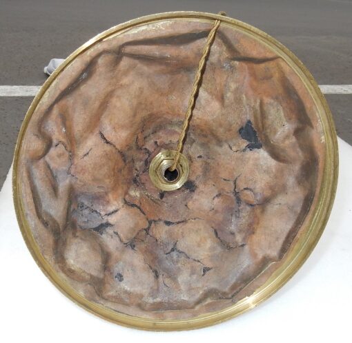 1950/70 Lampadaire en Bronze Doré Maison Baguès Modèle Palmier – Image 2