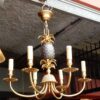 1950-70' Paire de Lustres Ananas style Maison Charles