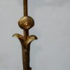 1950/70 Golden Bronze Lamppost Maison Charles Model Palm Tree Adjustable - Image 5