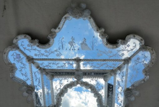 Mirror Muranoromantic has  pareclose 1950/70 - Image 3