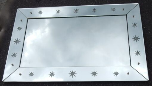 1950/70 Miroir venise aux etoiles  66 X 102 – Image 7