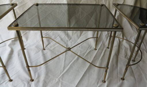 Coffee table in 3 parts style Bagués on 1970 - Image 2
