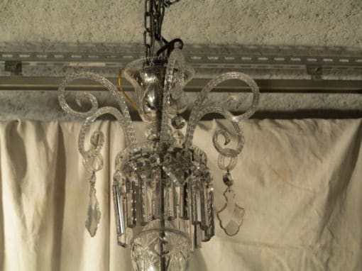 1890' Lustre en Cristal de Bohême 10 Bras de Lumière – Image 4