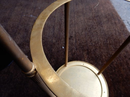 1950/70 Pin Apple  Bronze Lamp Signed  Charles & Fils - Image 5