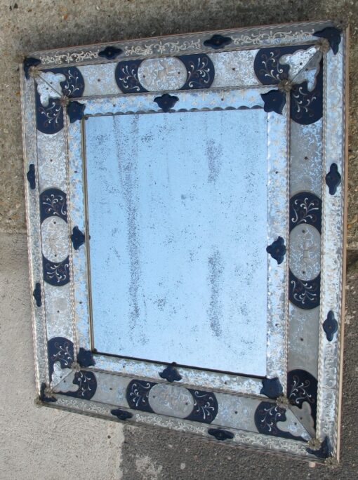 Venitian mirror with angels St 17th - Image 2