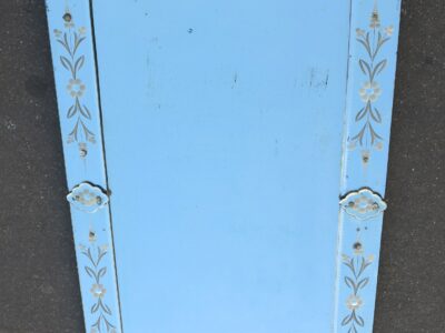 1900' Venice mirror with flowers 130 x 80