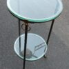 1970' Guéridon Rond Bronze ou Laiton Maison Jansen Double Patine – Image 2