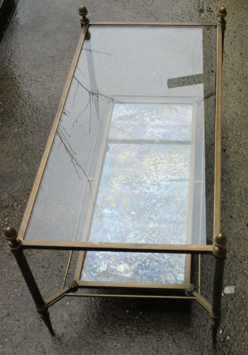 1960/70' Coffee table Maison Jansen 94 x 49 - Image 6