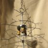 1950/70' Chandelier Vistosi, 24 Crystals Opalescent - Image 3