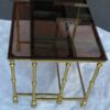 2 gicognes tables golden metal - Image 4
