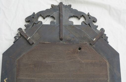 1880' Mirror Venice Octagonal Has Front Wall Silvering Mercury Oxyded - Image 4