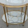 1950/70 Pair Of Rolling Bar In Brass Maison Bagués  in The Style of  L XVI - Image 3