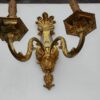 1880 ' Pair of bronze sconces in the style LXIV - Image 8