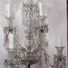 1950' Lustre 6 Branches Baccarat H 66 x D 65 cm – Image 2