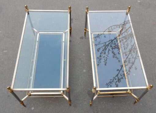 1950/70' Pair of Coffee Table  Maison Jansen 93 X 48 X H 49 cm - Image 3