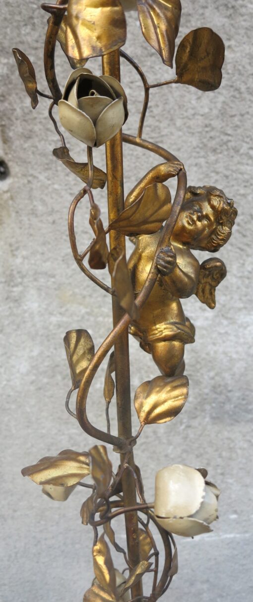 1950/70' Lampadaire Florentin Aux Anges – Image 2