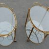 1950/70 Pair Of Rolling Bar In Brass Maison Bagués  in The Style of  L XVI