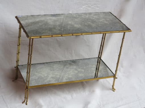 70' Shelf in Brass Maison Baguès 72 X 33 cm