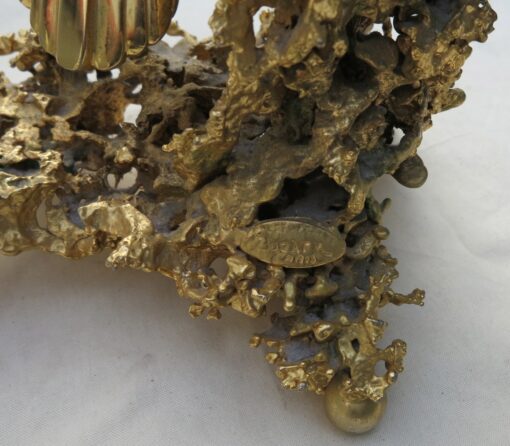 Coffee table guilted brass eagles of Boeltz for Roméo Paris - Image 6