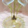1880/1900  Glass Cup Opalescent With 4 Cornets N3 - Image 4