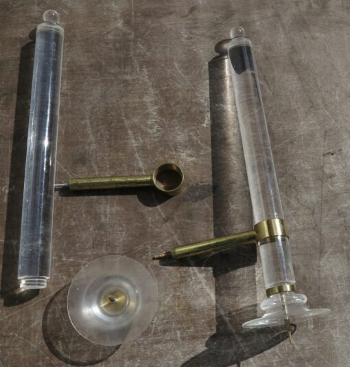 Pair of support Torchere altuglass - Image 3