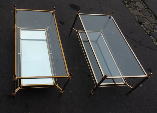 1950/70'  Pair of Coffee Tables Maison Jansen 103 x 54 cm - Image 2