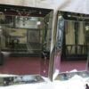 Paire de miroirs venise fleuris