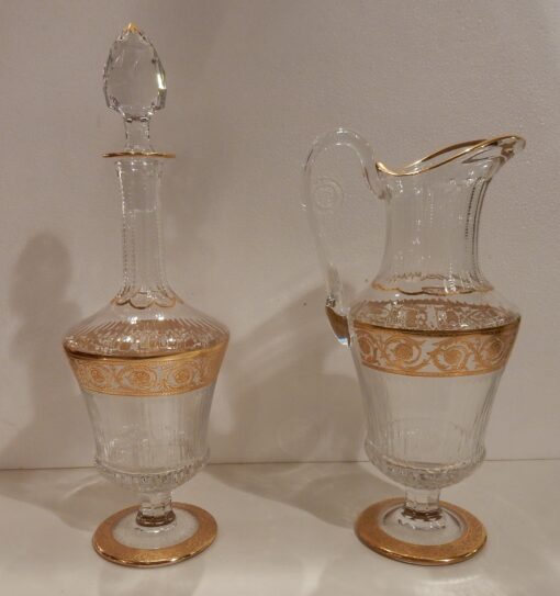 1950 'Crystal Serveware From St Louis Thistle 90 Piéces - Image 4