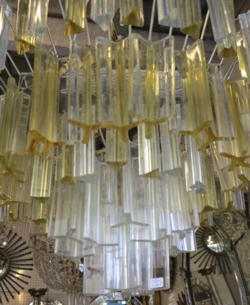 Chandelier two colour Murano - Image 3