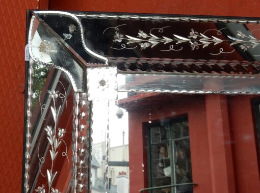 1900' Venitian Mirror to Parecloses 147 X 93 cm - Image 8