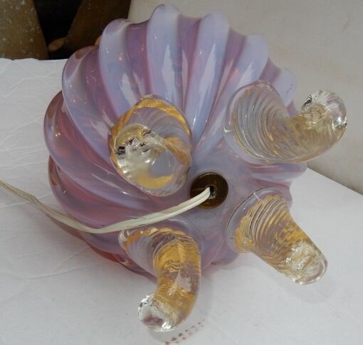 1950-70 ' Crystal Lamp of Murano Barovier i Toso - Image 8