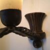 Lustre signé Brandt et ses 2 appliques – Image 8