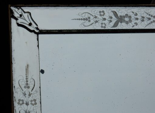 1900' Miroir Venise à Fleurs 162 x 120 cm – Image 5