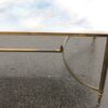 1970 Coffee table Maison Bagués  in Bronze with top miror oxyded oldered - Image 7