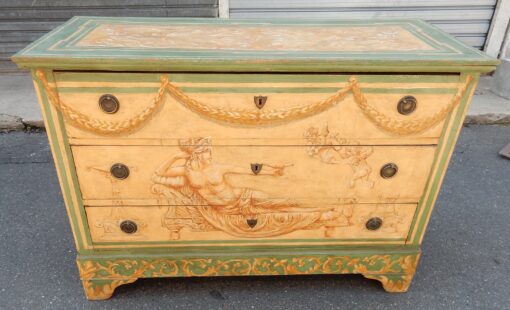 1820 'Wooden Dresser Painted Antique Deco - Image 7