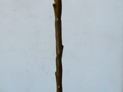 1950/70 Golden Bronze Lamppost Maison Charles Model Palm Tree Adjustable