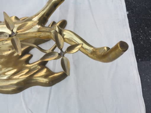 Coffee table in the Bonsai on Golden Bronze Sand Dune Willy Daro or Duval Brasseur - Image 3