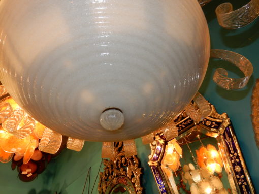 1950/70 Chandelier Jet of Water Véronèse Murano - Image 4