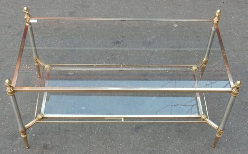 1950/70' Coffee Table Maison Jansen 93 x 48 cm - Image 8