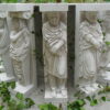 1950/70 'Set of 12 Antique White Marble Statues - Image 2