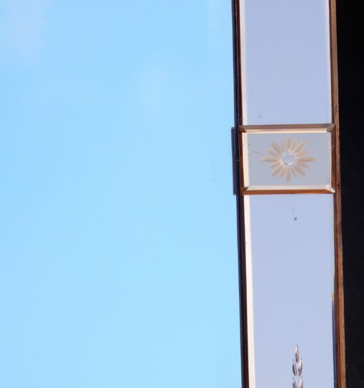 1950/70' Mirror Rectangle Venice Copered Colour with Arrows Cabochons 92 X 156 - Image 5