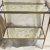 Shelf in brass with gallery Maison Bagués