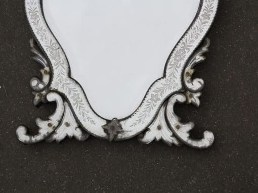1880' Mirror Venice silvering Mercury - Image 4