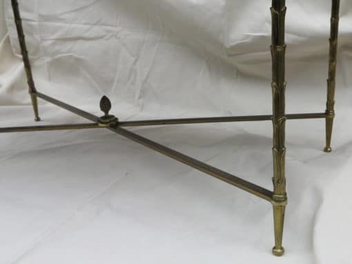 Bronze coffee table  Maison Bagués Style  amounts palm tree - Image 3
