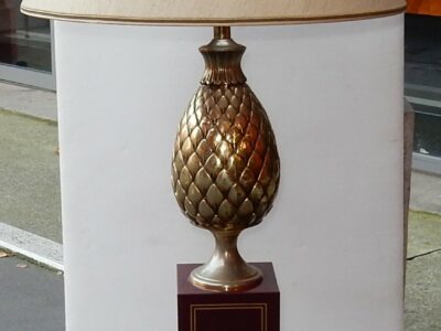1970' Floor Lamp in the Style of Lancel With Pin Apple