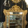 1880 Mirror parecloses mercury with shell gilted with sheet of gold 169x127 cm - Image 5