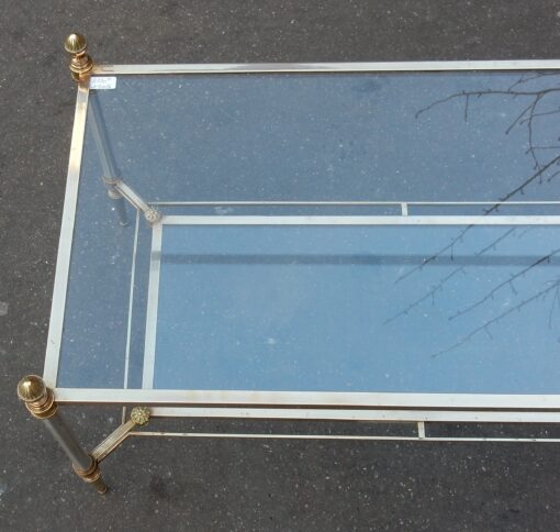 1950/70' Coffee Table Maison Jansen 93 x 48 cm - Image 7